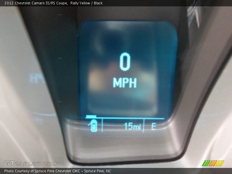 Rally Yellow / Black 2012 Chevrolet Camaro SS/RS Coupe
