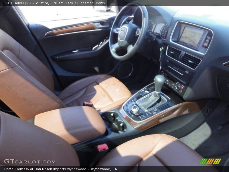 Brilliant Black / Cinnamon Brown 2010 Audi Q5 3.2 quattro