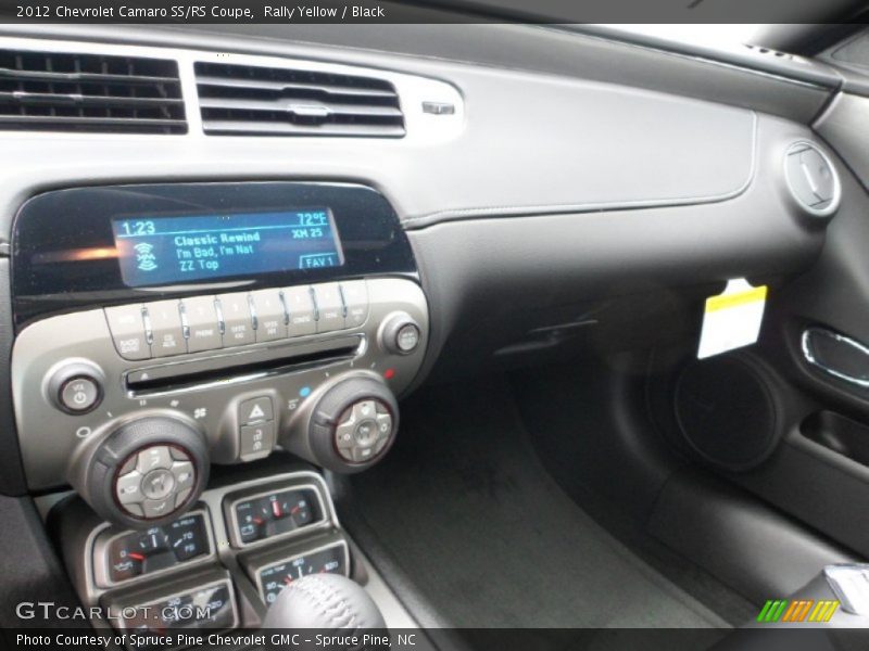 Rally Yellow / Black 2012 Chevrolet Camaro SS/RS Coupe