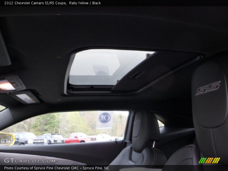 Rally Yellow / Black 2012 Chevrolet Camaro SS/RS Coupe