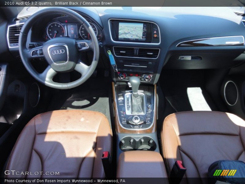 Brilliant Black / Cinnamon Brown 2010 Audi Q5 3.2 quattro