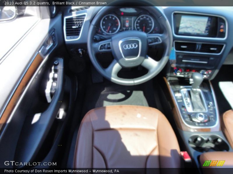 Brilliant Black / Cinnamon Brown 2010 Audi Q5 3.2 quattro