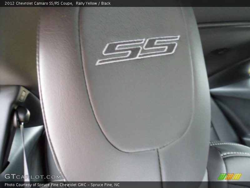 Rally Yellow / Black 2012 Chevrolet Camaro SS/RS Coupe