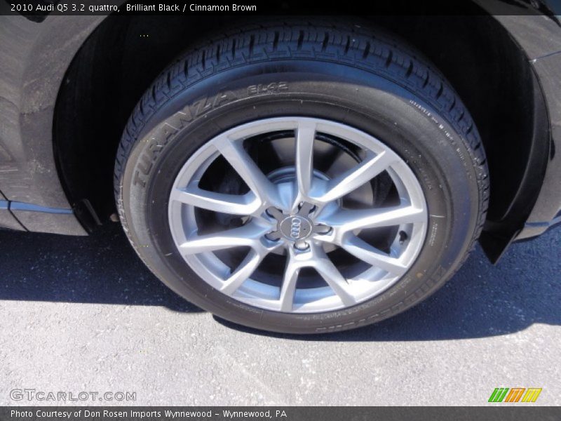Brilliant Black / Cinnamon Brown 2010 Audi Q5 3.2 quattro