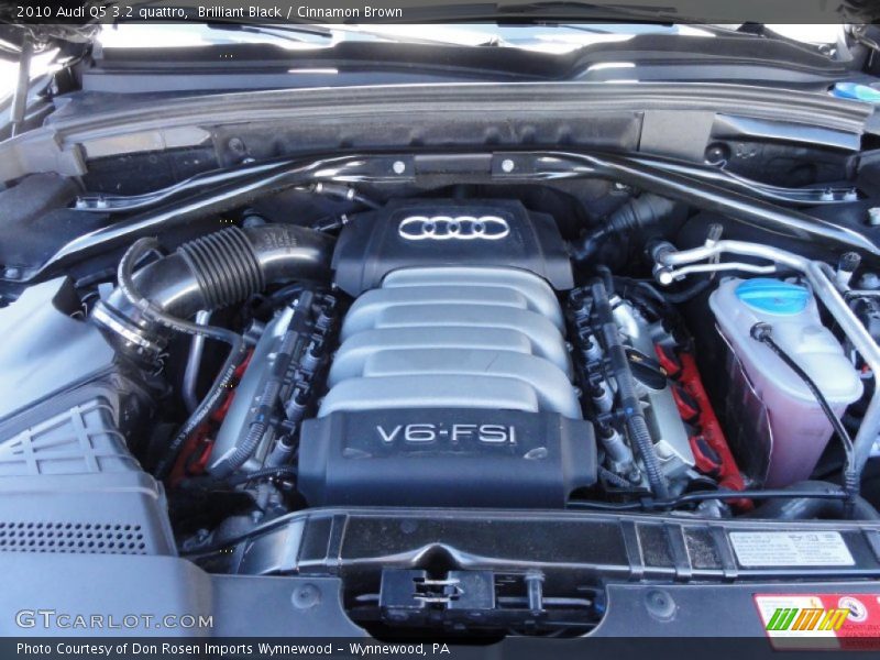 Brilliant Black / Cinnamon Brown 2010 Audi Q5 3.2 quattro