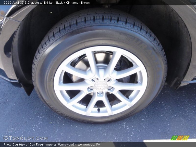 Brilliant Black / Cinnamon Brown 2010 Audi Q5 3.2 quattro