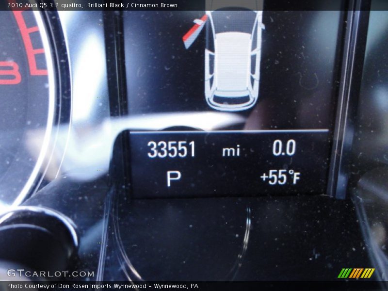 Brilliant Black / Cinnamon Brown 2010 Audi Q5 3.2 quattro