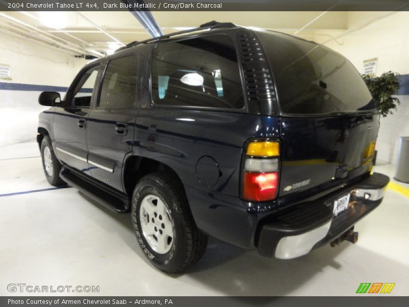 Dark Blue Metallic / Gray/Dark Charcoal 2004 Chevrolet Tahoe LT 4x4