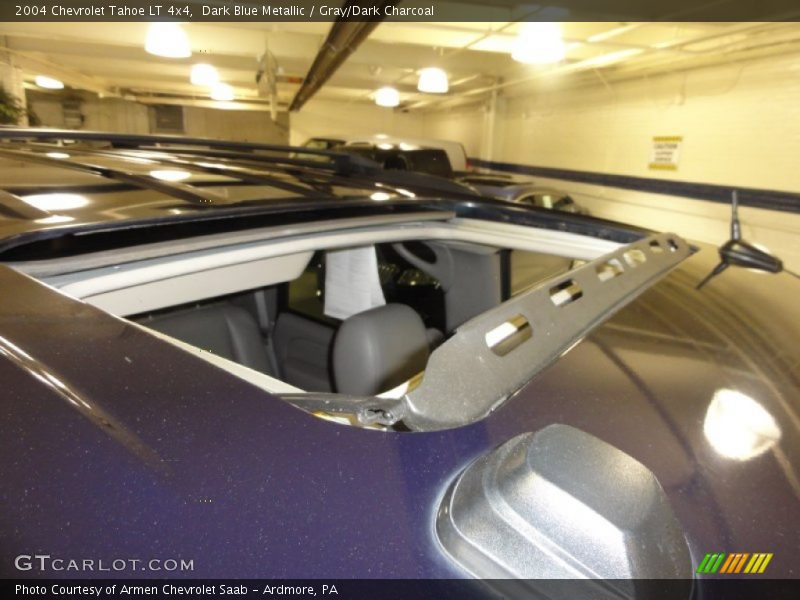 Dark Blue Metallic / Gray/Dark Charcoal 2004 Chevrolet Tahoe LT 4x4