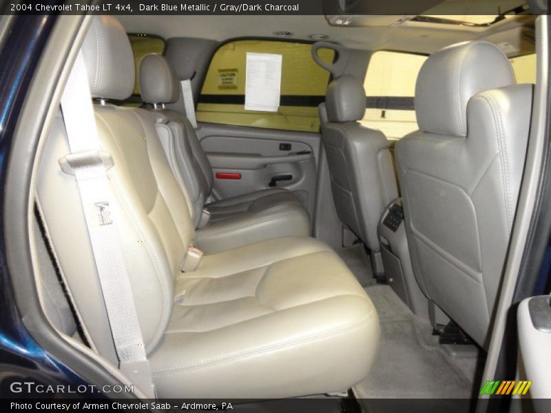 Dark Blue Metallic / Gray/Dark Charcoal 2004 Chevrolet Tahoe LT 4x4