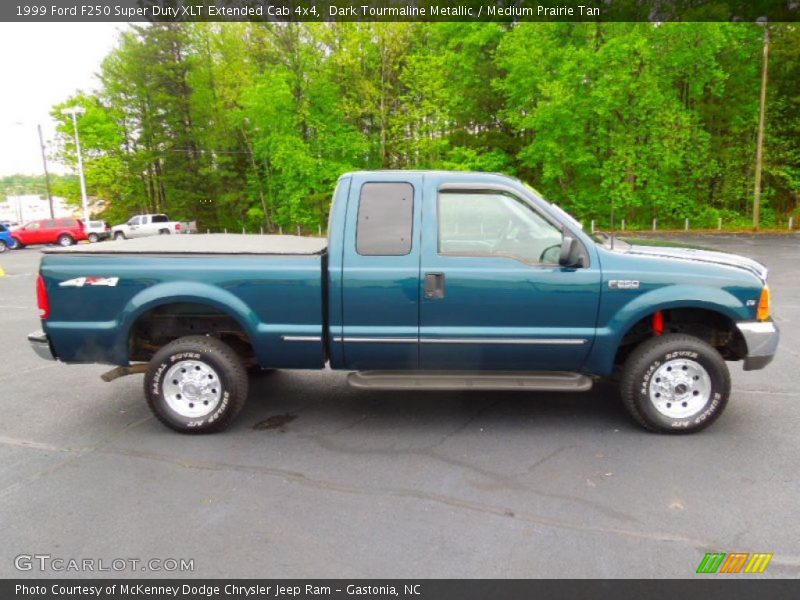  1999 F250 Super Duty XLT Extended Cab 4x4 Dark Tourmaline Metallic