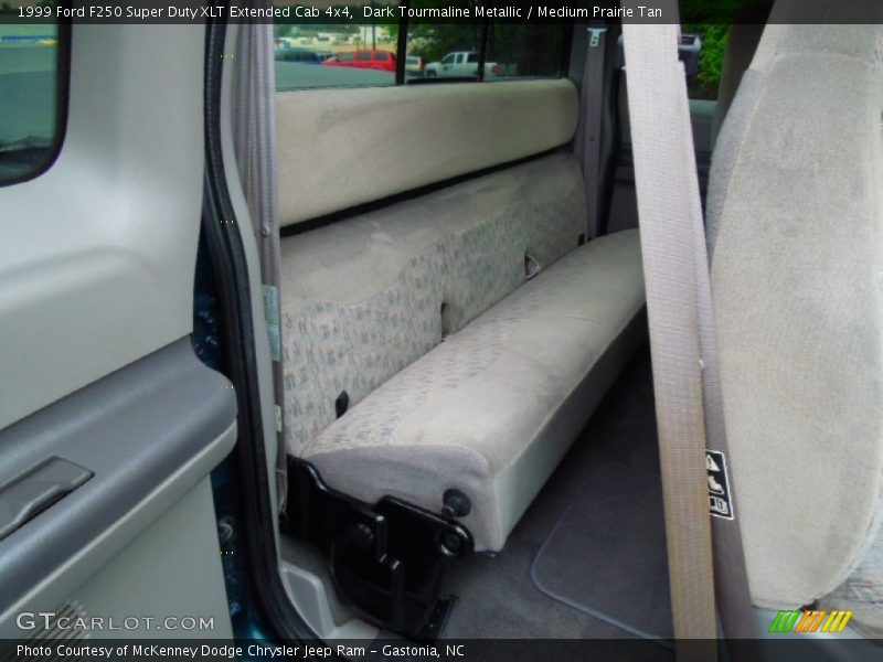 Dark Tourmaline Metallic / Medium Prairie Tan 1999 Ford F250 Super Duty XLT Extended Cab 4x4