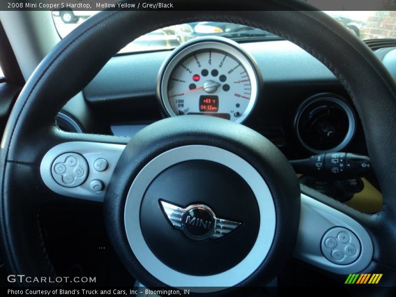 Mellow Yellow / Grey/Black 2008 Mini Cooper S Hardtop