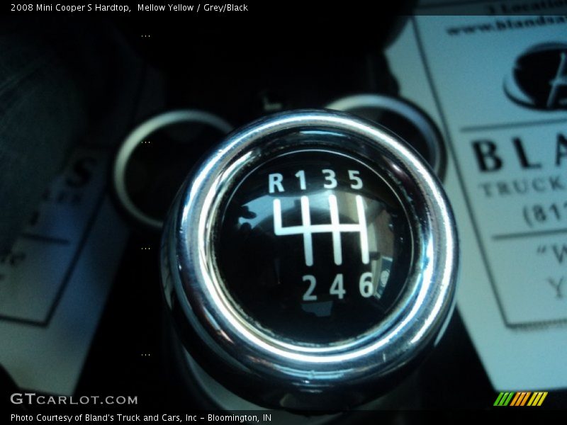 Mellow Yellow / Grey/Black 2008 Mini Cooper S Hardtop
