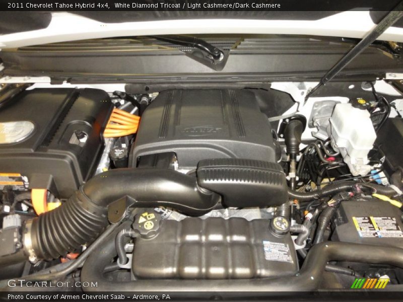  2011 Tahoe Hybrid 4x4 Engine - 6.0 Liter H OHV 16-Valve Vortec V8 Gasoline/Electric Hybrid