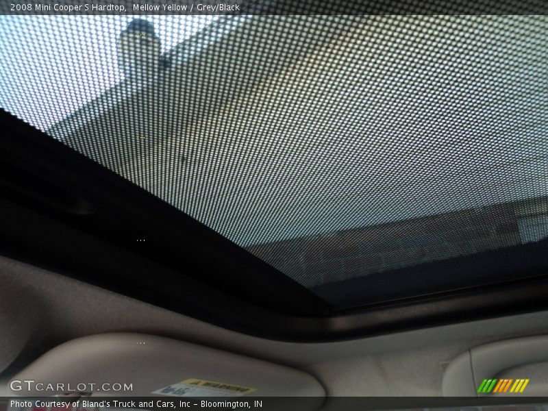 Mellow Yellow / Grey/Black 2008 Mini Cooper S Hardtop