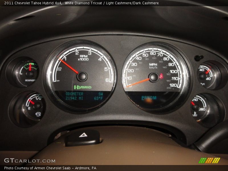  2011 Tahoe Hybrid 4x4 Hybrid 4x4 Gauges