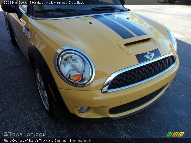 Mellow Yellow / Grey/Black 2008 Mini Cooper S Hardtop