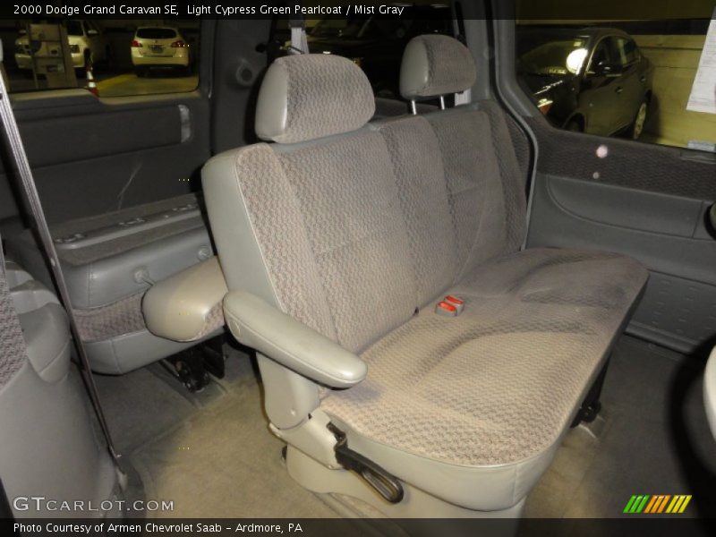 Light Cypress Green Pearlcoat / Mist Gray 2000 Dodge Grand Caravan SE