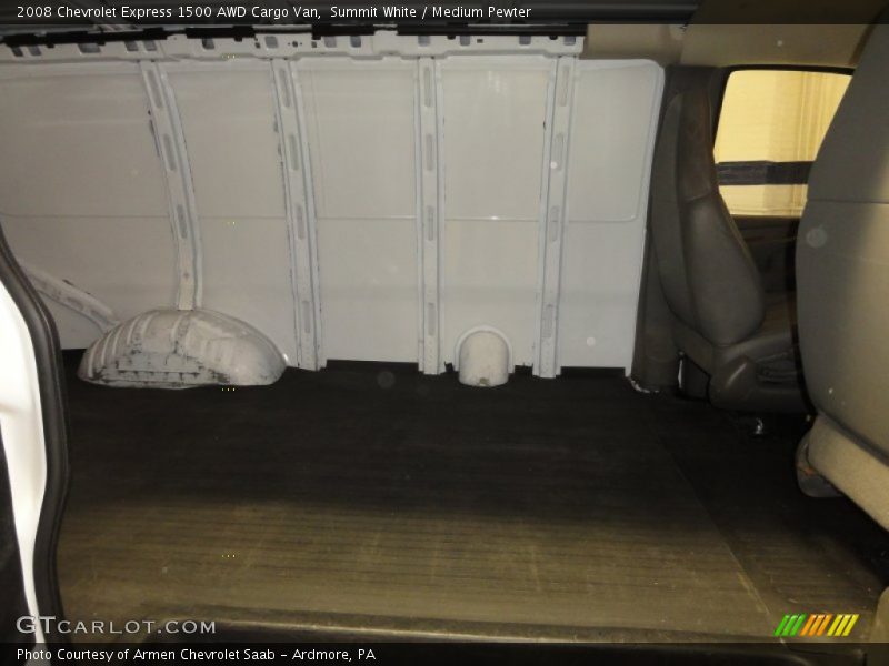 Summit White / Medium Pewter 2008 Chevrolet Express 1500 AWD Cargo Van