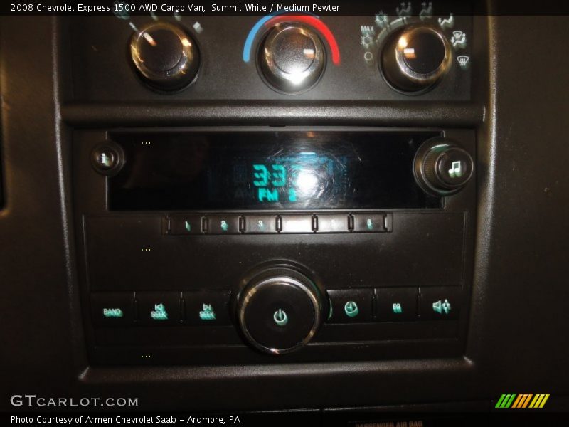 Summit White / Medium Pewter 2008 Chevrolet Express 1500 AWD Cargo Van