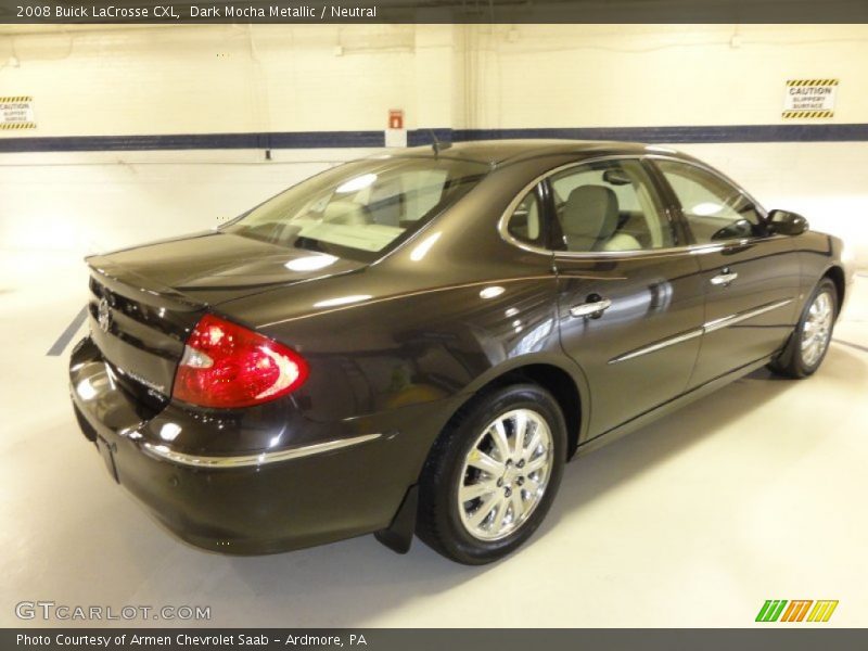 Dark Mocha Metallic / Neutral 2008 Buick LaCrosse CXL