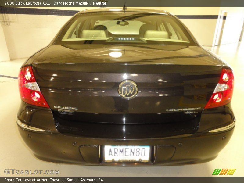 Dark Mocha Metallic / Neutral 2008 Buick LaCrosse CXL