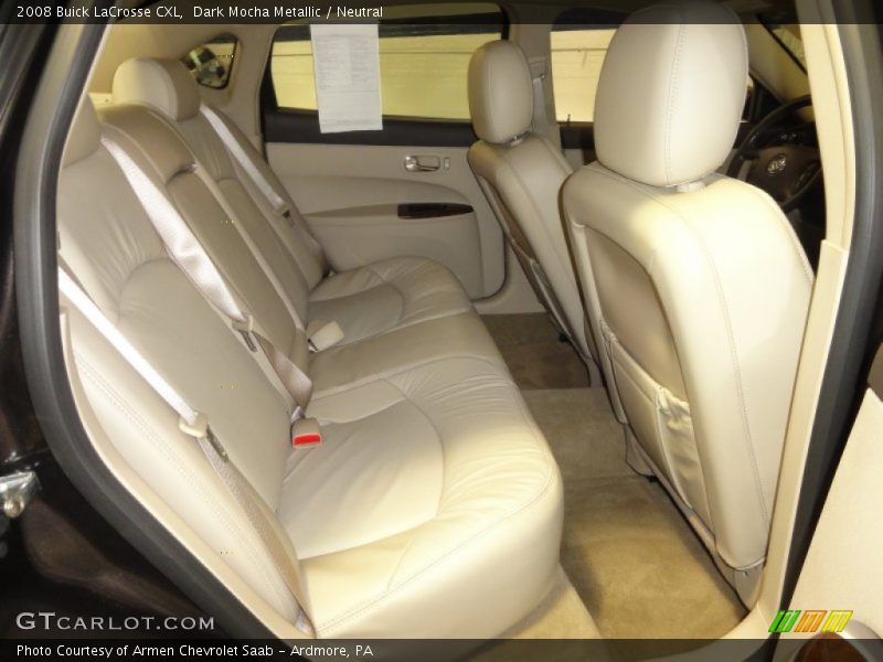 Dark Mocha Metallic / Neutral 2008 Buick LaCrosse CXL