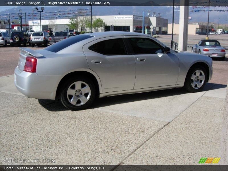 Bright Silver Metallic / Dark Slate Gray 2008 Dodge Charger SE