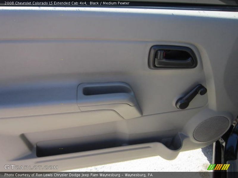 Black / Medium Pewter 2008 Chevrolet Colorado LS Extended Cab 4x4