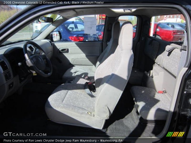 Black / Medium Pewter 2008 Chevrolet Colorado LS Extended Cab 4x4