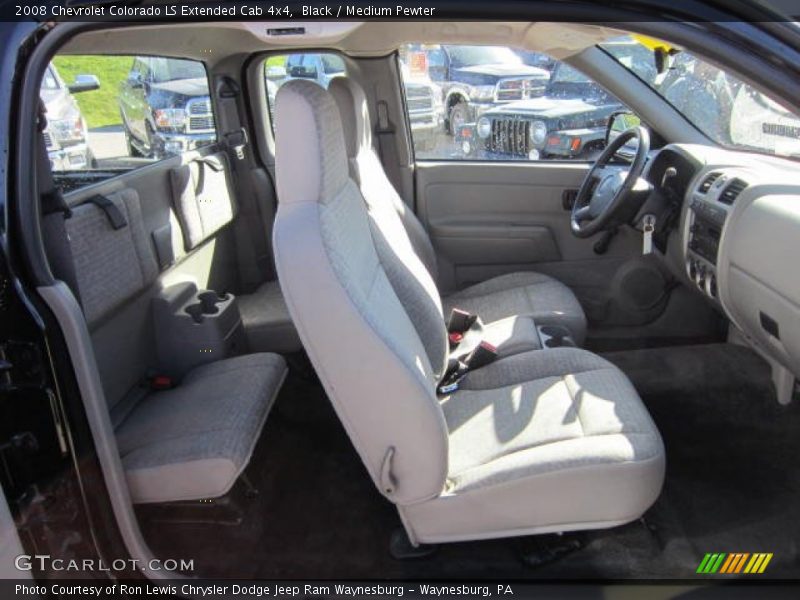Black / Medium Pewter 2008 Chevrolet Colorado LS Extended Cab 4x4