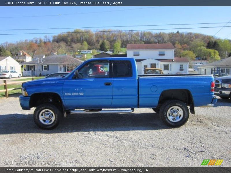  2001 Ram 1500 SLT Club Cab 4x4 Intense Blue Pearl