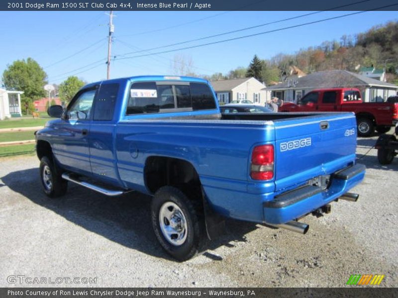  2001 Ram 1500 SLT Club Cab 4x4 Intense Blue Pearl