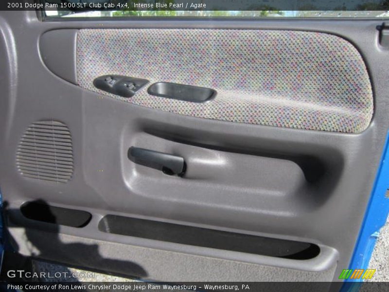 Intense Blue Pearl / Agate 2001 Dodge Ram 1500 SLT Club Cab 4x4