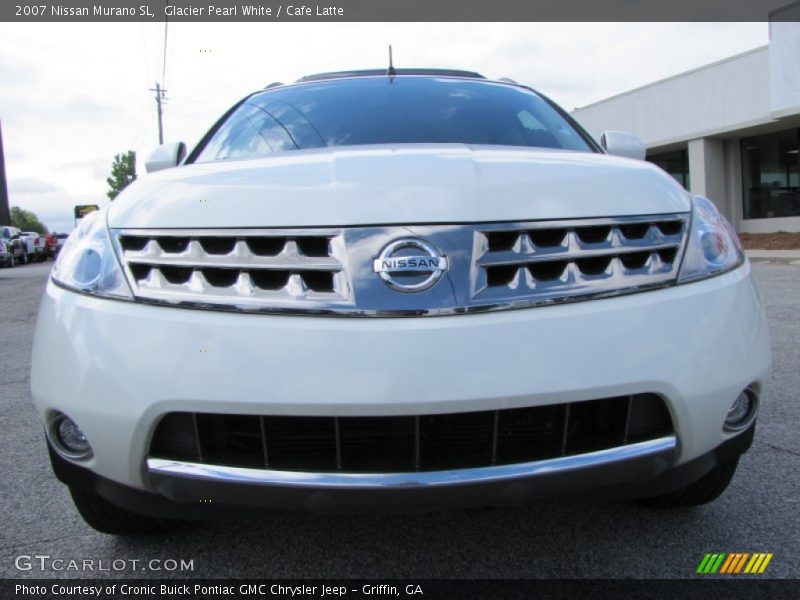 Glacier Pearl White / Cafe Latte 2007 Nissan Murano SL