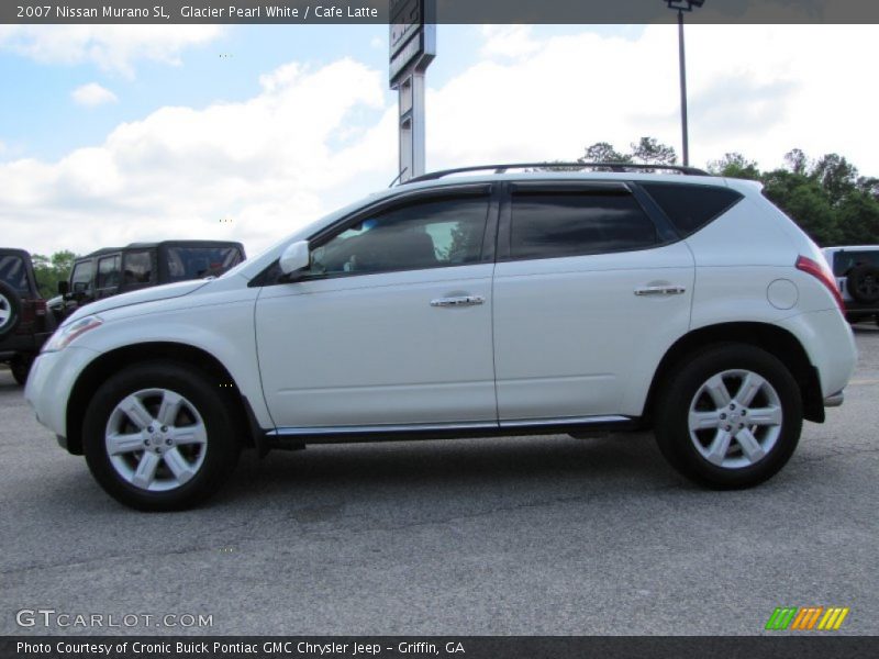Glacier Pearl White / Cafe Latte 2007 Nissan Murano SL