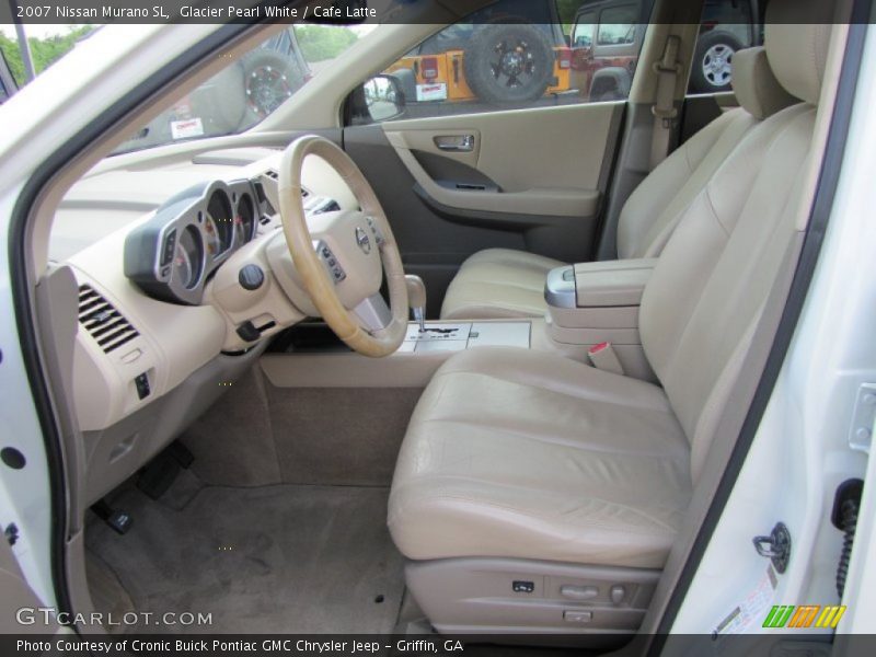 Glacier Pearl White / Cafe Latte 2007 Nissan Murano SL