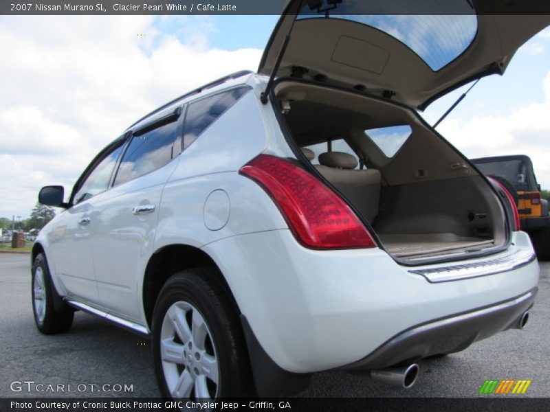 Glacier Pearl White / Cafe Latte 2007 Nissan Murano SL