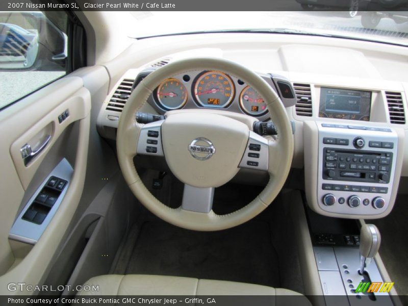 Glacier Pearl White / Cafe Latte 2007 Nissan Murano SL