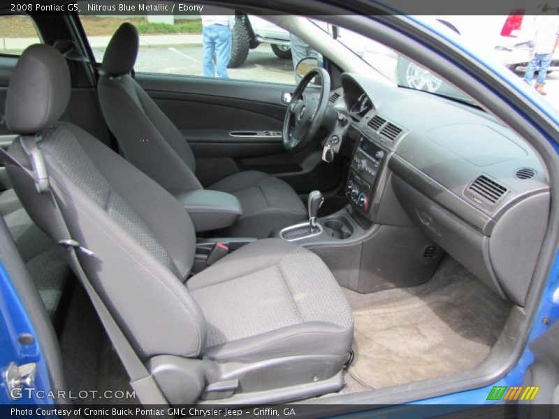 Nitrous Blue Metallic / Ebony 2008 Pontiac G5
