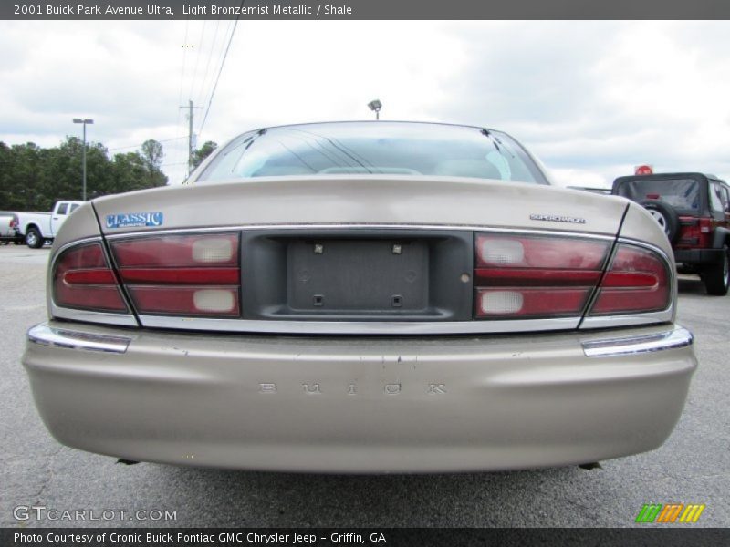 Light Bronzemist Metallic / Shale 2001 Buick Park Avenue Ultra