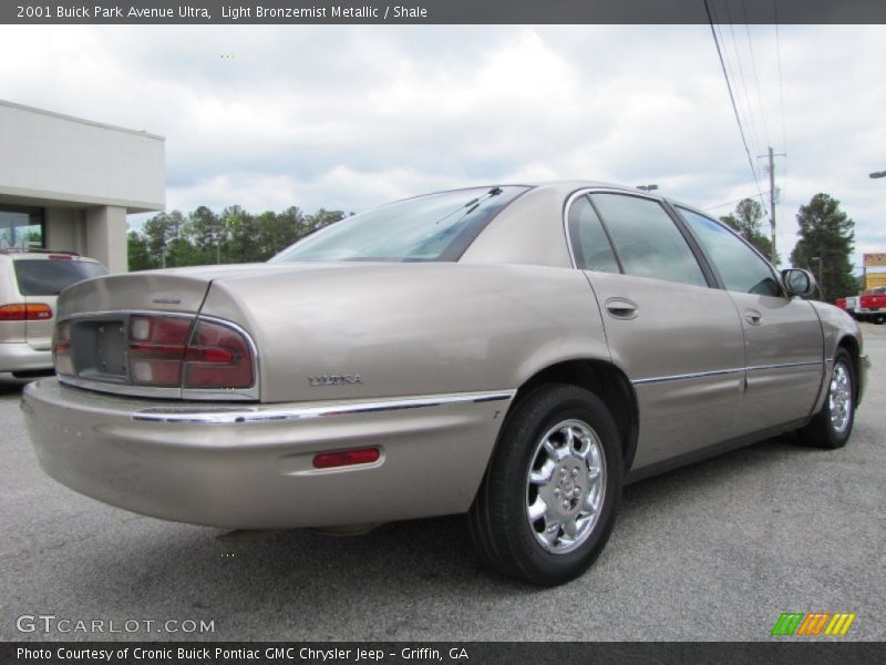 Light Bronzemist Metallic / Shale 2001 Buick Park Avenue Ultra