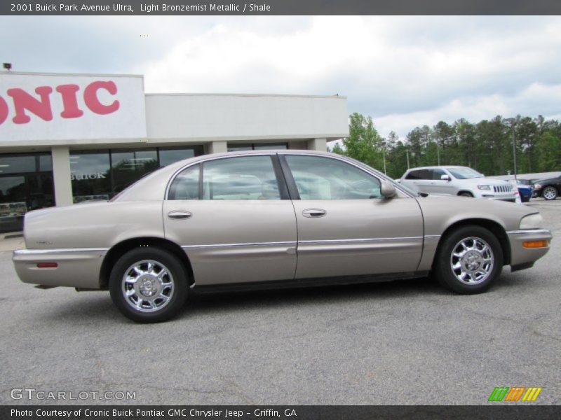 Light Bronzemist Metallic / Shale 2001 Buick Park Avenue Ultra