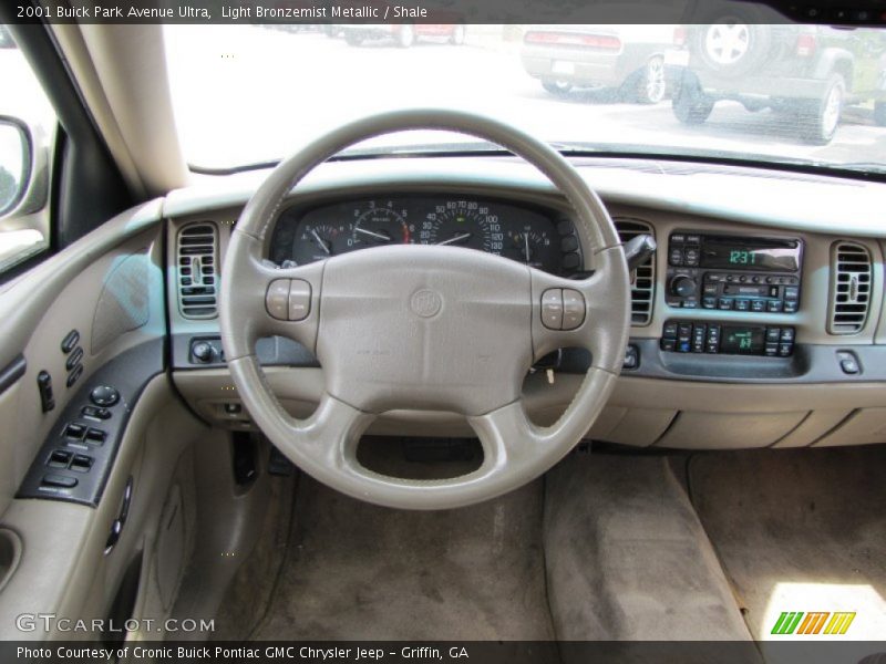 Light Bronzemist Metallic / Shale 2001 Buick Park Avenue Ultra