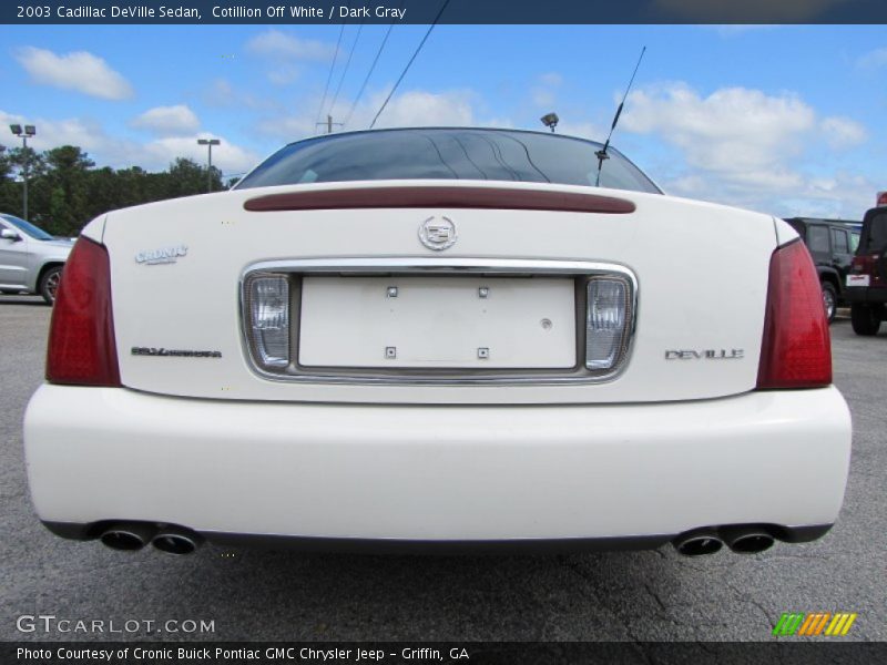 Cotillion Off White / Dark Gray 2003 Cadillac DeVille Sedan