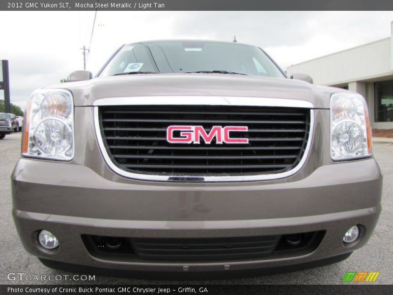 Mocha Steel Metallic / Light Tan 2012 GMC Yukon SLT