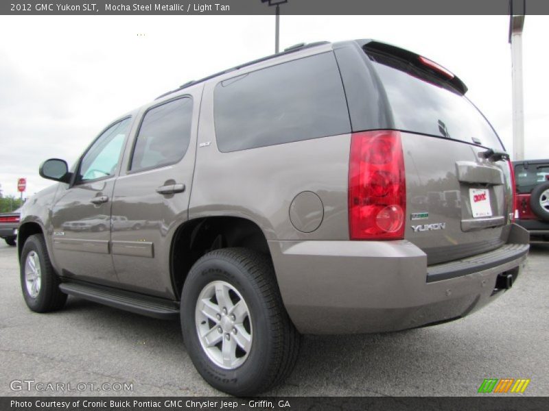 Mocha Steel Metallic / Light Tan 2012 GMC Yukon SLT