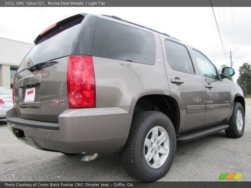Mocha Steel Metallic / Light Tan 2012 GMC Yukon SLT