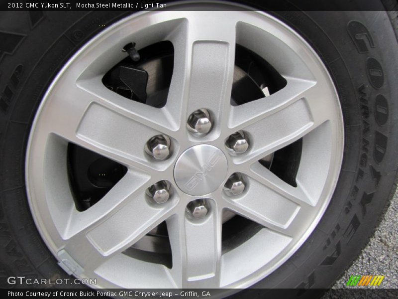 Mocha Steel Metallic / Light Tan 2012 GMC Yukon SLT